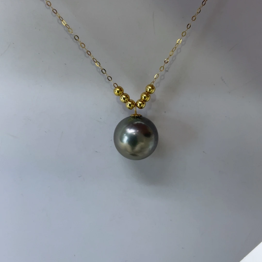 海水珍珠颈饰18K金镶嵌