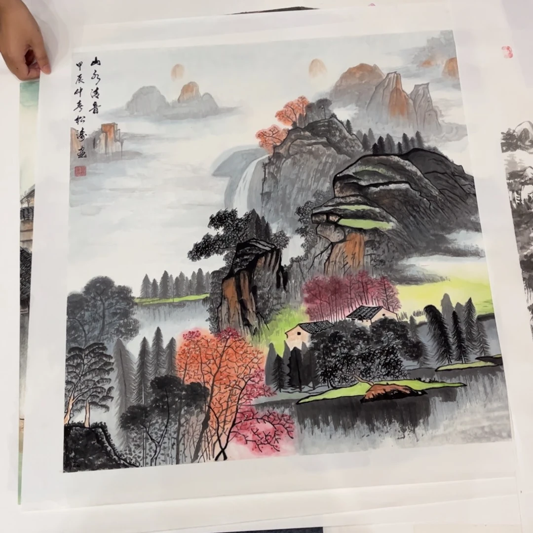 国画ZH精品国画单幅任发