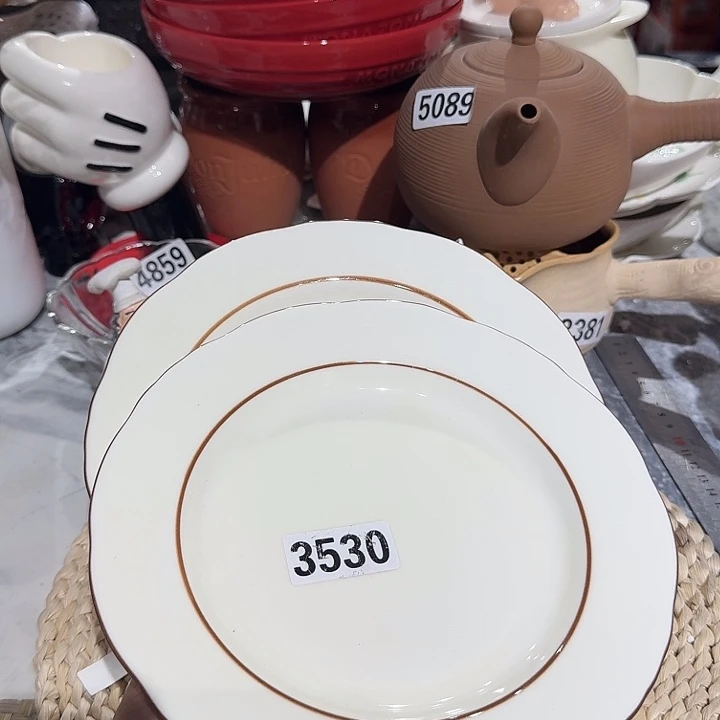 瓷片微瑕陶瓷满15包邮3530