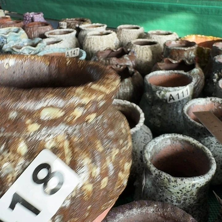 内口7高10粗陶手工