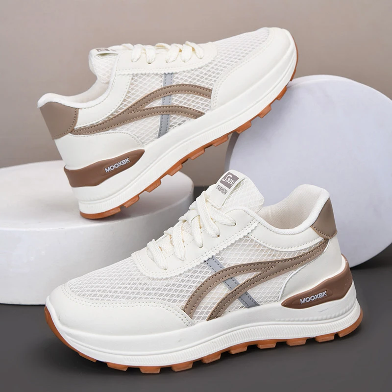 爆款阿甘鞋2025新款夏季薄款网面透气学生跑步鞋百搭休闲运动鞋女