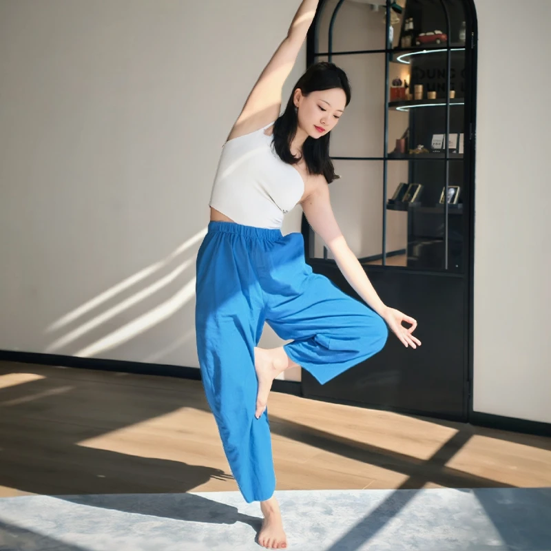 【薄款萝卜裤】内观流萝卜瑜伽裤高腰显瘦普拉提健身运动裤九分裤女