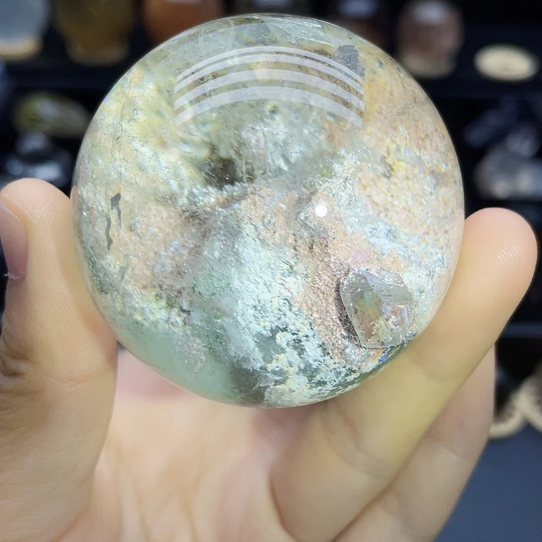 未镶嵌珠宝半成品水晶天然水晶54.5mm