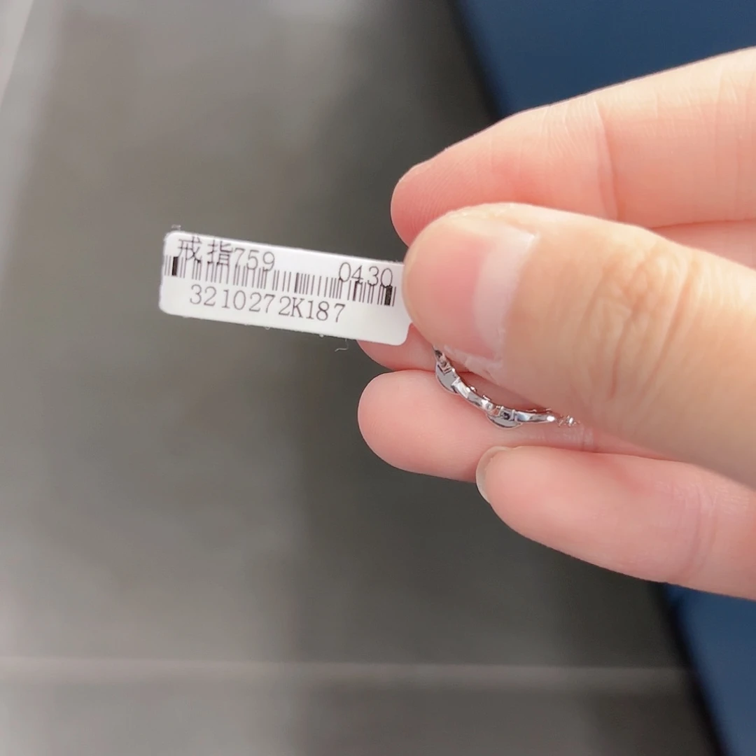 锆石铜合金925银小猪鼻戒指