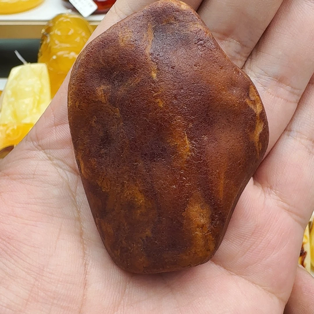 琥珀颈饰未镶嵌假一赔十，35