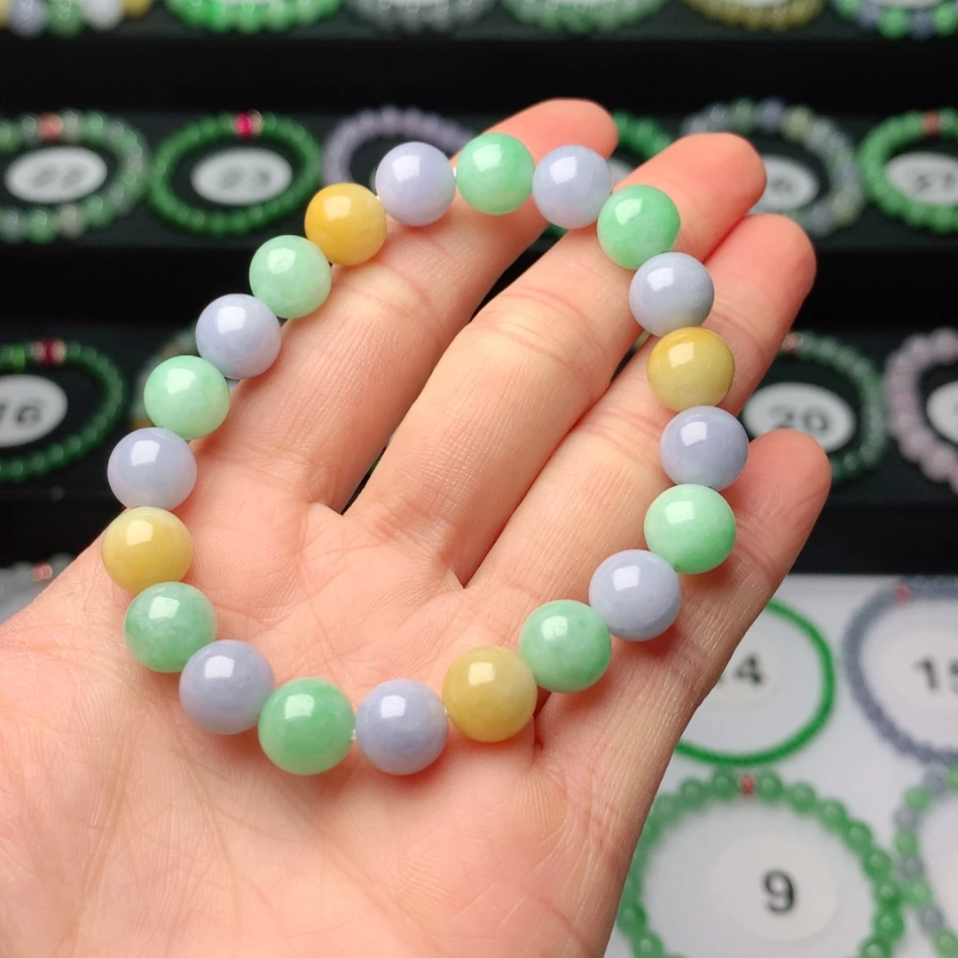 翡翠未镶嵌手链翡翠