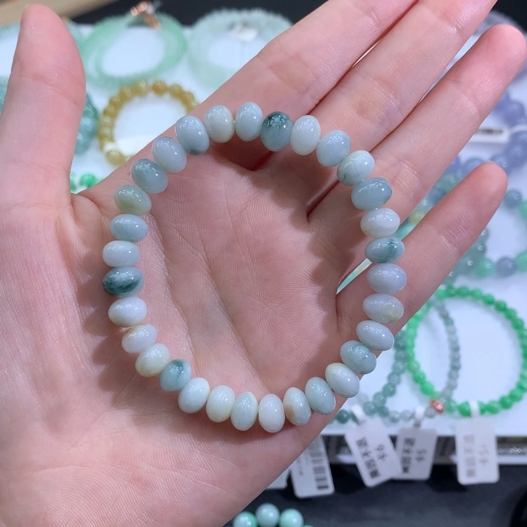 未镶嵌手链翡翠天然