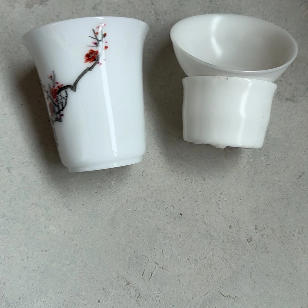 店****。冰种公道杯一个茶漏一个