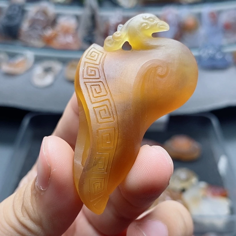 【闪购商品】未镶嵌吊坠定制玛瑙