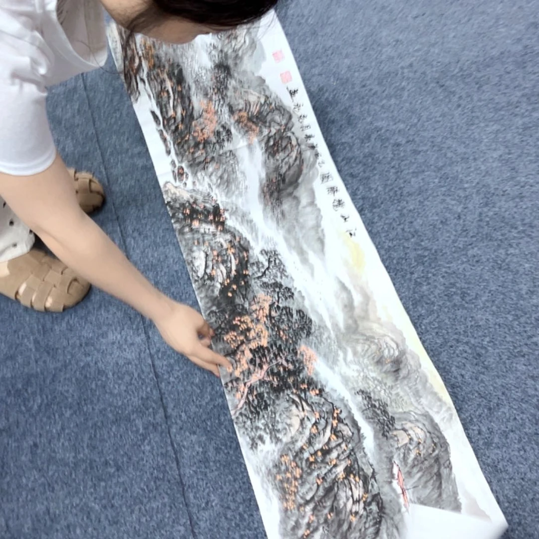 国画国画老师手绘作品