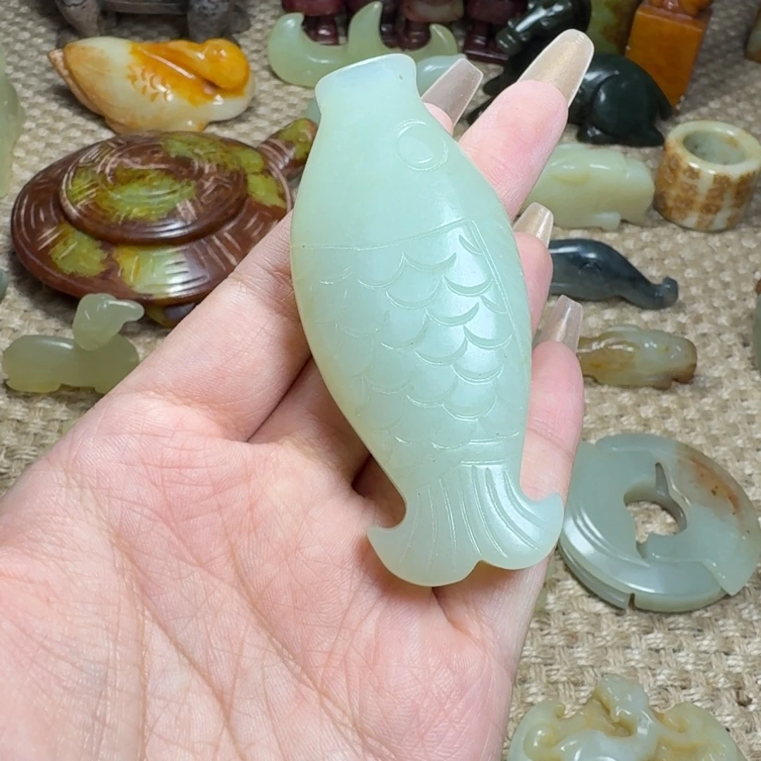 吊坠白玉菩提挂件