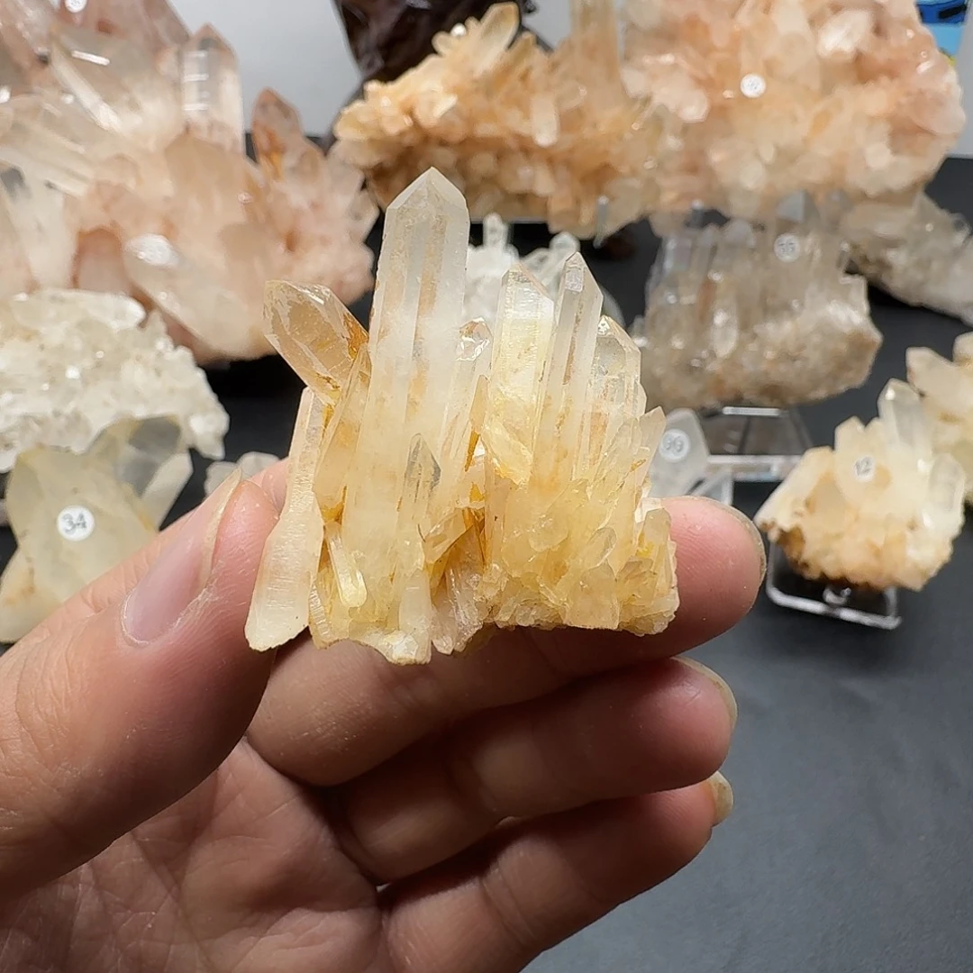 水晶珠宝半成品银S925镶嵌1