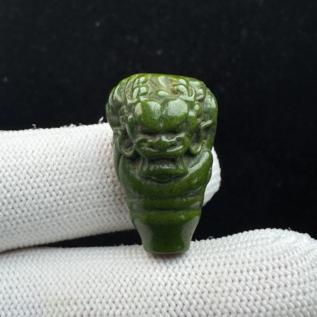 N1804天然老骆驼骨 三通16*25.5mm
