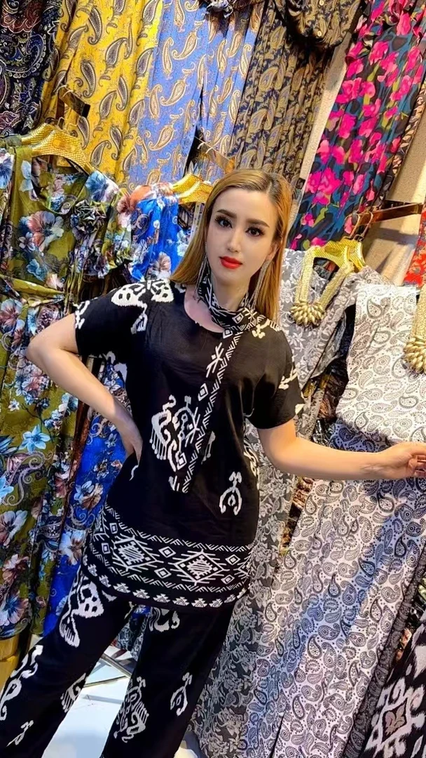 Y520吊带夏季阔腿裤夏季高腰休闲裤网红时尚宽松拼接百搭