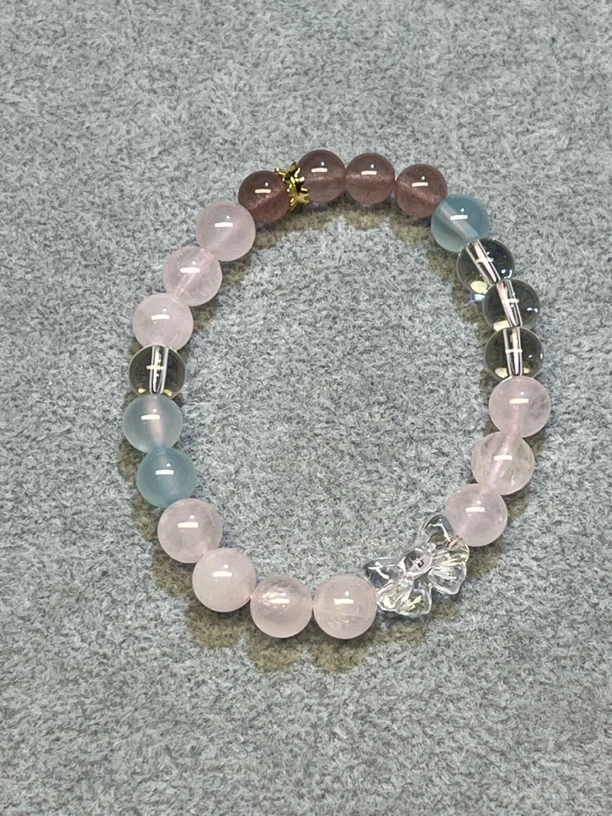 天然水晶手串卡7