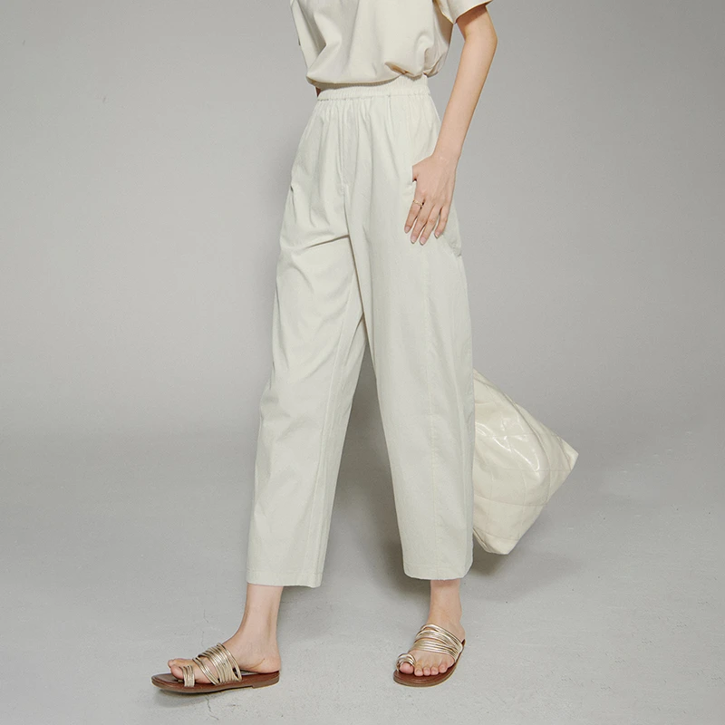 【断码清仓】百搭神裤2025夏裤子直筒腰裤女25061138