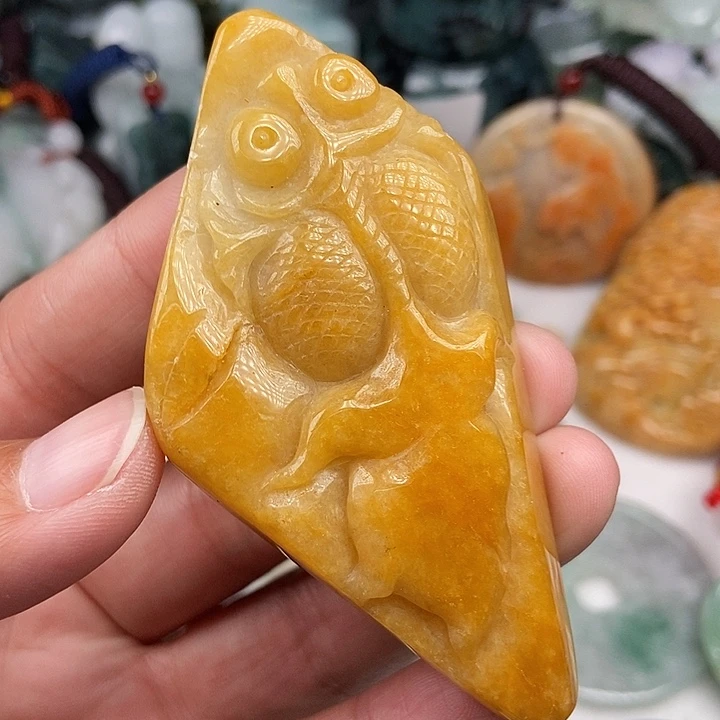 未镶嵌挂件翡翠翡翠