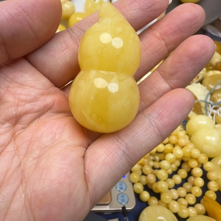 蜜蜡未镶嵌颈饰天然蜜蜡