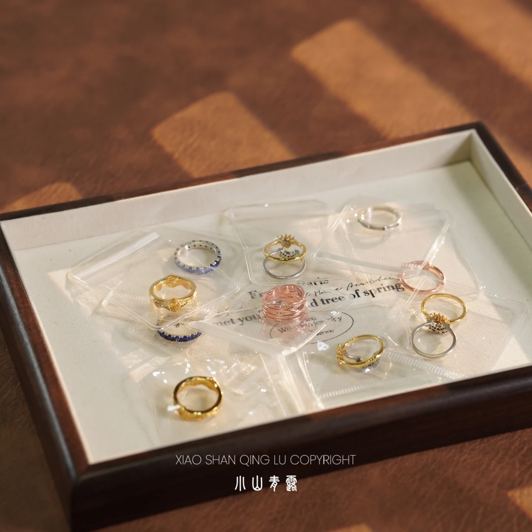 925银戒指 【PDXH-52潘家虾盒52码戒指集合链接】 NO退NO换[微瑕]