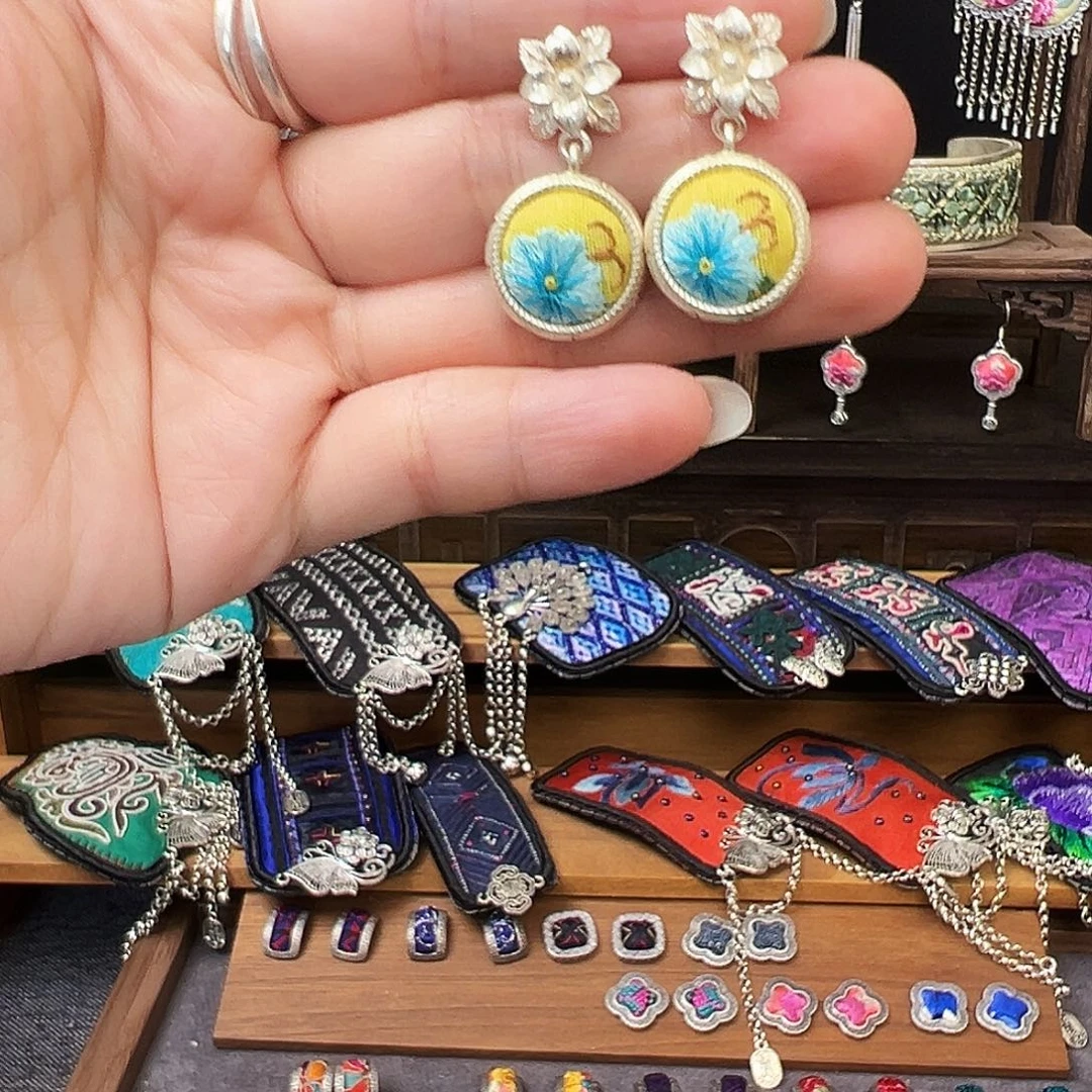 织绣手工刺绣工艺品