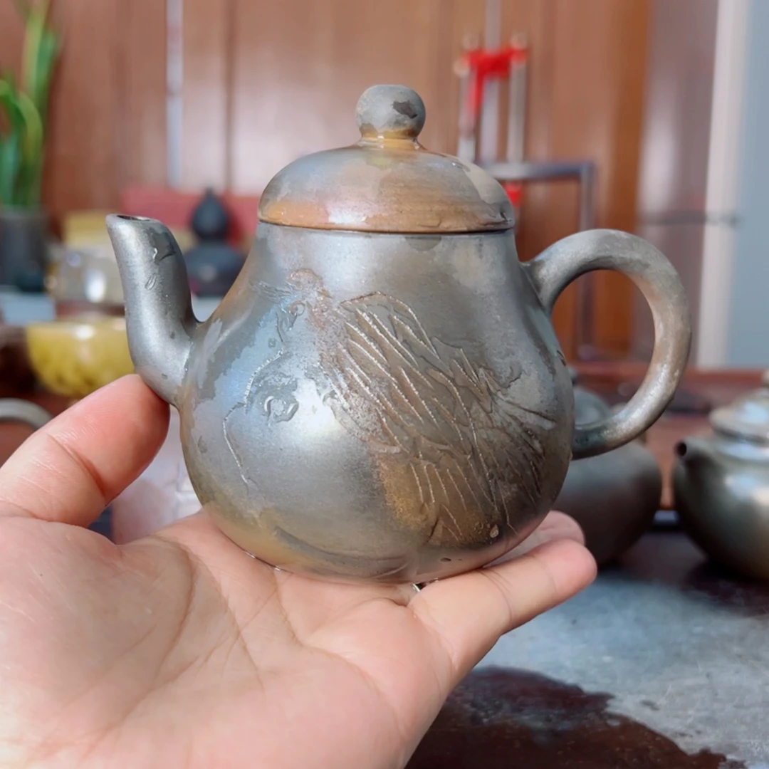 贵台龙窑柴烧坭兴陶28旭***虹
