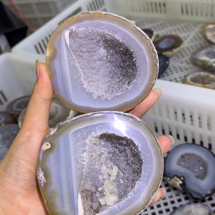 未镶嵌水晶发饰白晶软盆