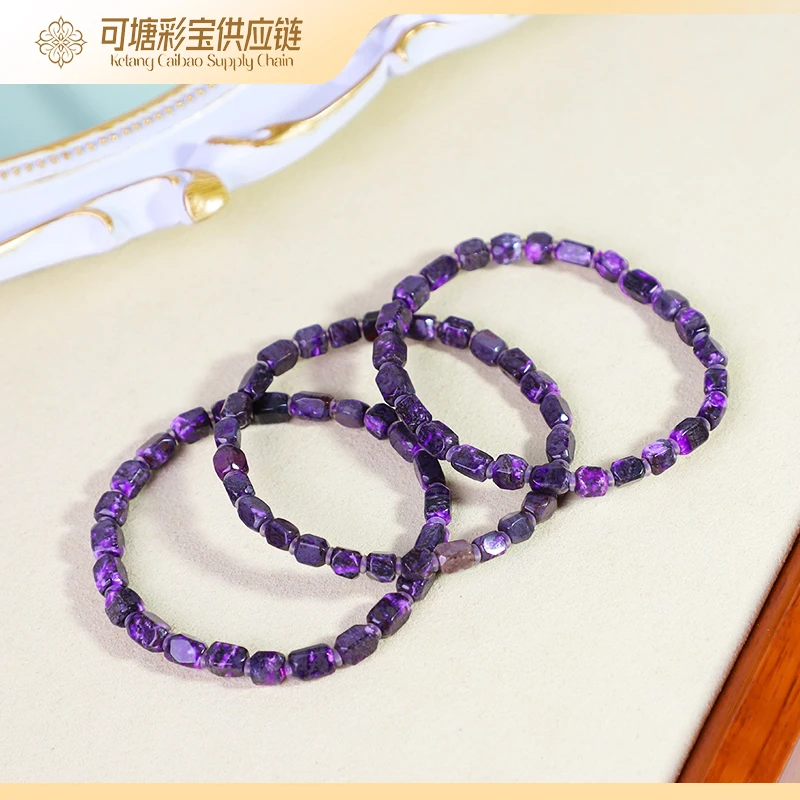 南非舒俱来 丝绒老料 舒俱来刻面手串/KTCB-4732-2/多样性发一件