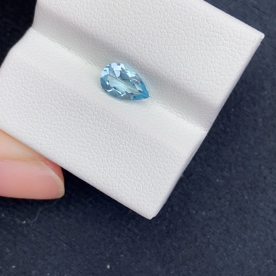 海蓝宝石裸石0.78 ct