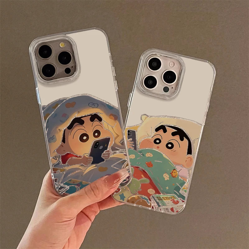 BANCA被窝玩手机小新适用苹果16/15promax手机壳华为vivo小米oppo