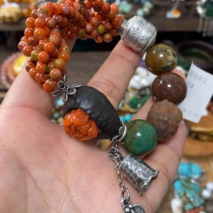 南红玛瑙手链未镶嵌n*静