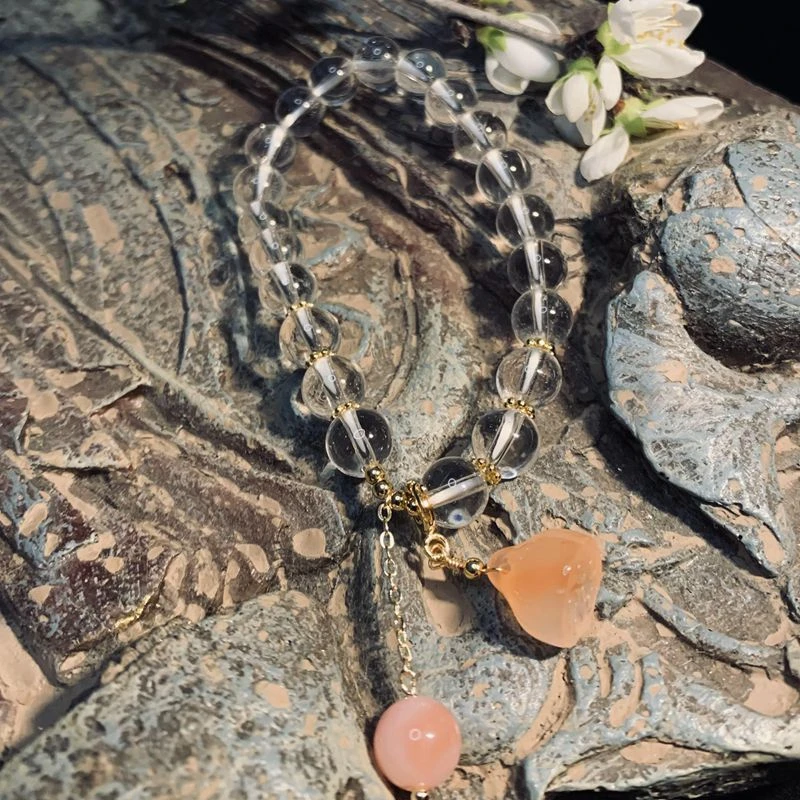 白水晶单圈手串8mm 073