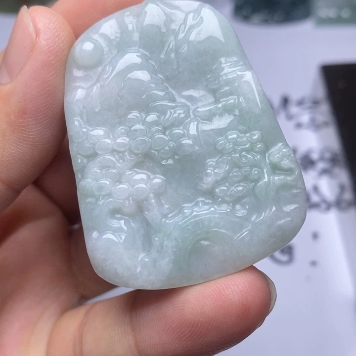 颈饰未镶嵌翡翠翡翠