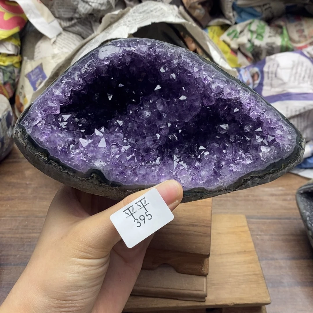 紫晶珠宝半成品未镶嵌