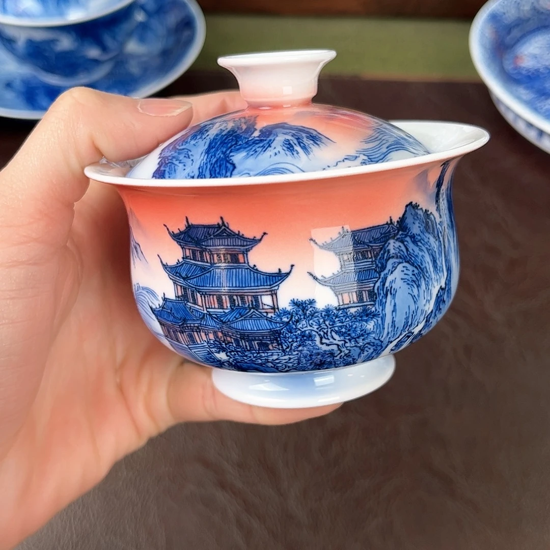 手绘高温瓷器瓷器