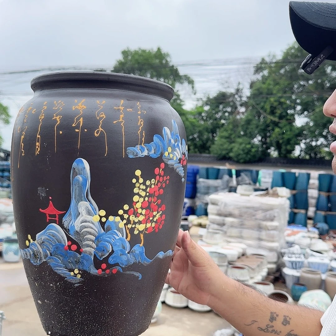 紫砂花盆王嫂花盆0924-565无孔