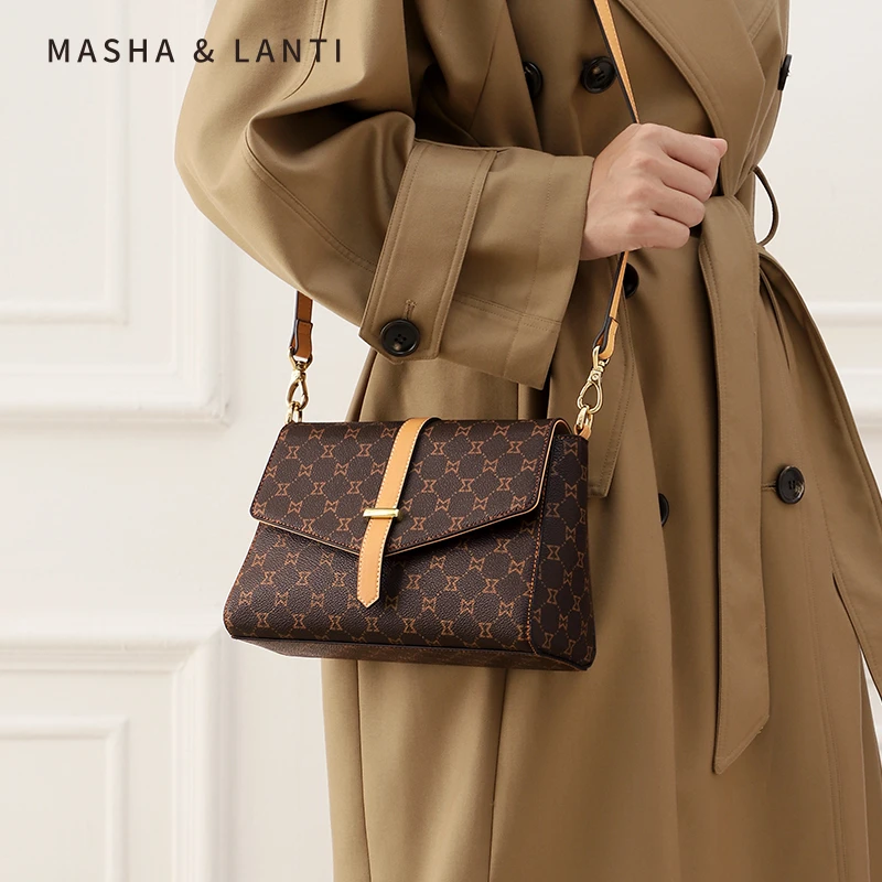 【Mashalanti官方正品】520情人节礼物单肩斜挎通勤休闲女款包包