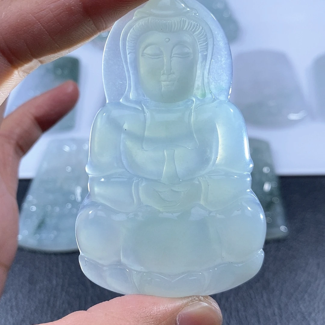 翡翠未镶嵌颈饰缅甸翡翠