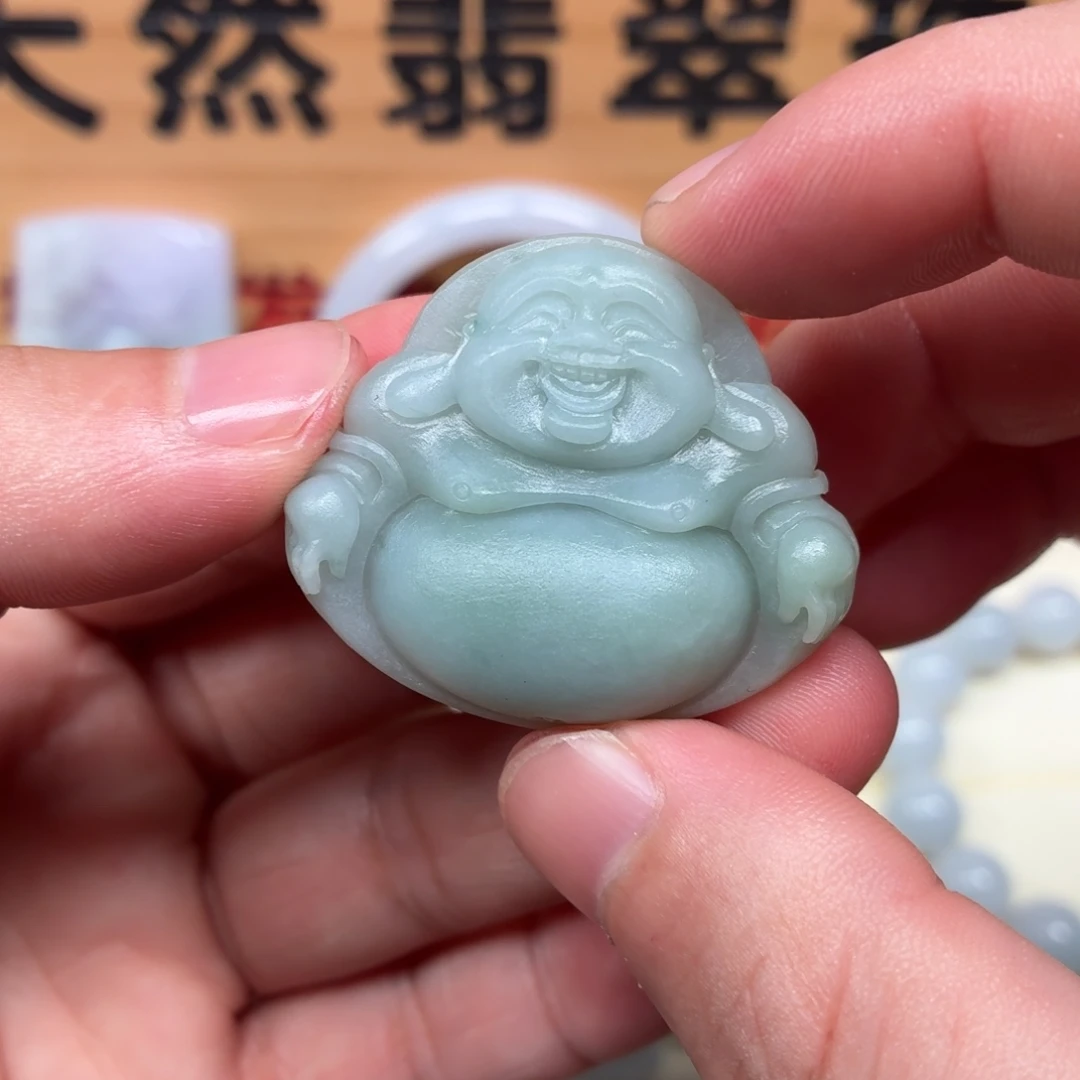 定制翡翠未镶嵌佛公
