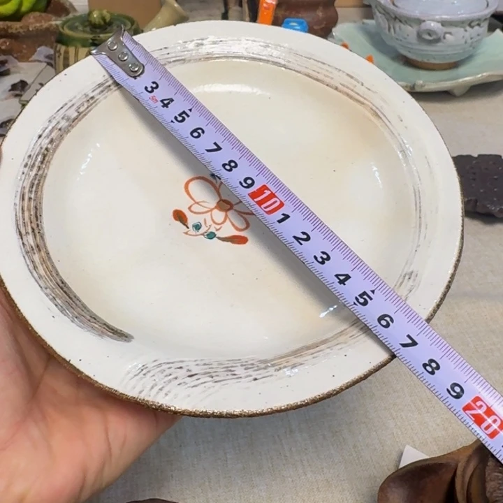 陶泥一个盘子好看的