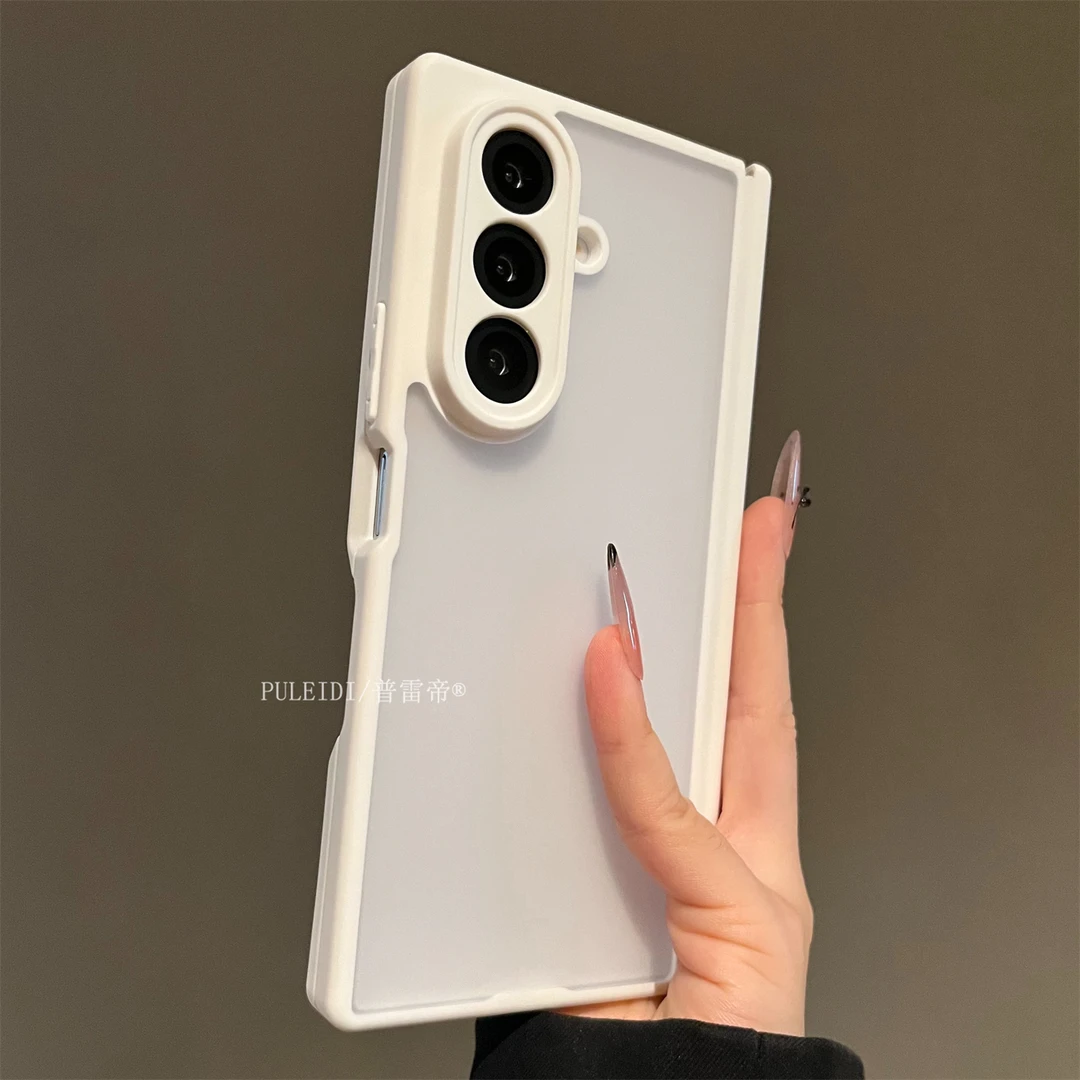 肤感磨砂适用三星GalaxyZFold7折叠屏手机壳简约高级感ZFold6