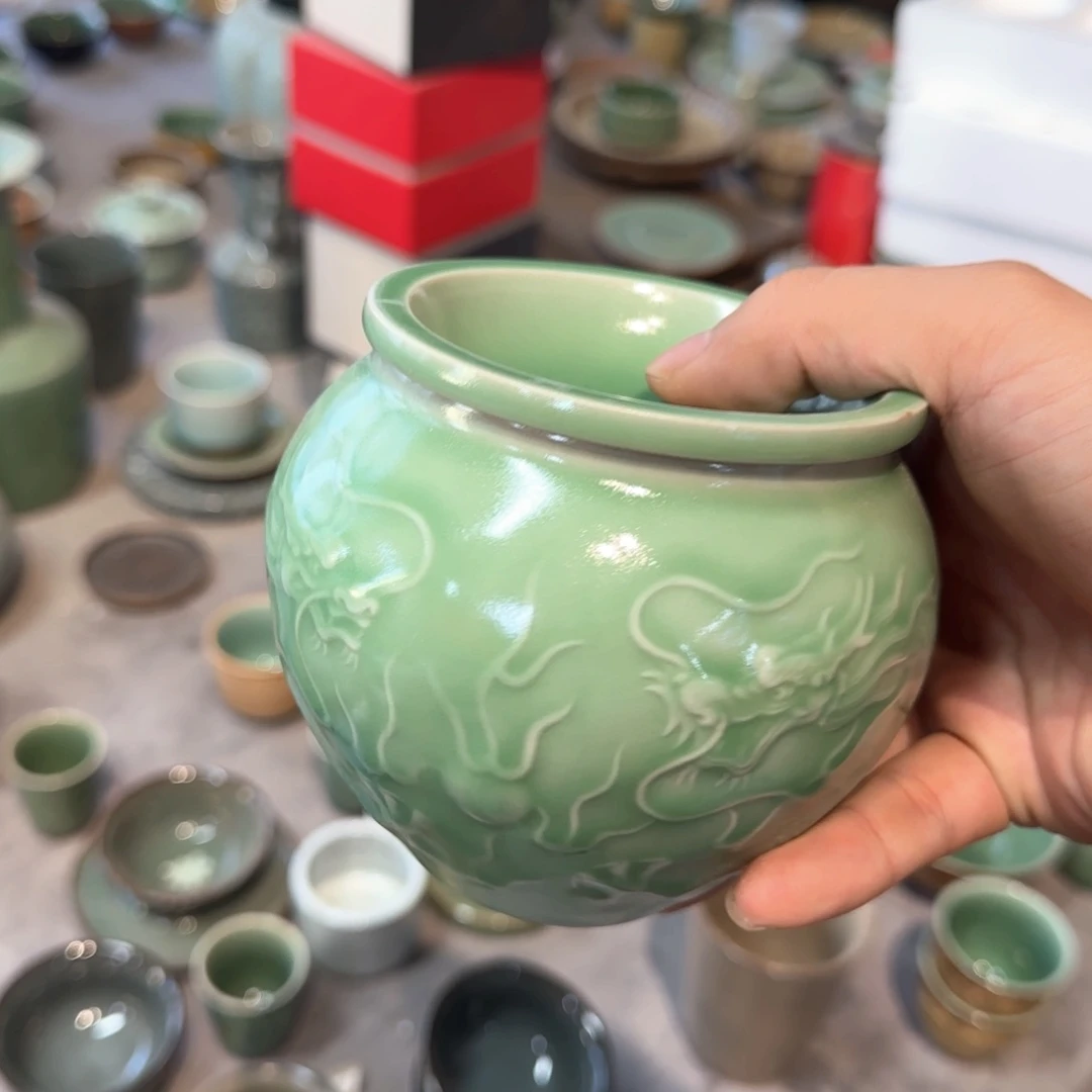 至微生活青瓷茶具