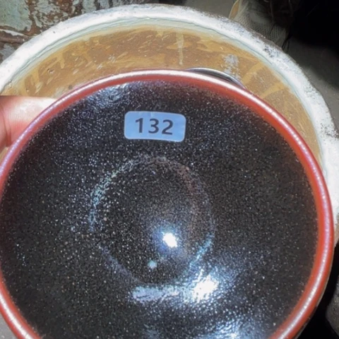 茶盏原矿原釉柴烧建盏