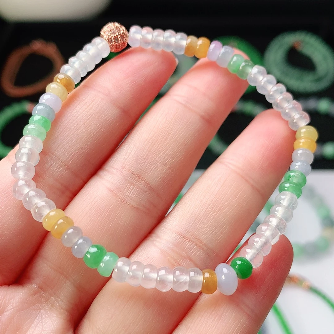 翡翠未镶嵌手链翡翠