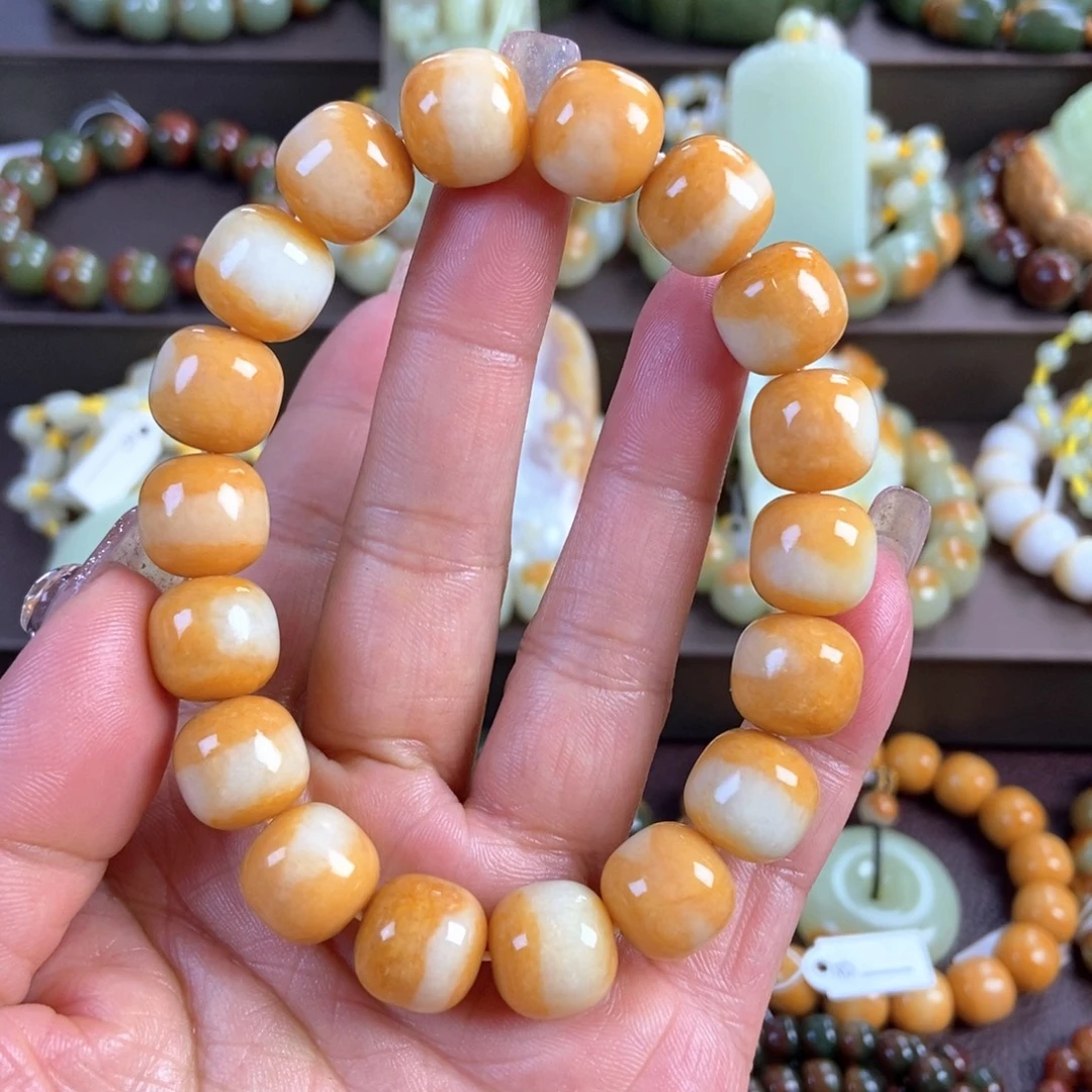 透闪石质玉未镶嵌手串