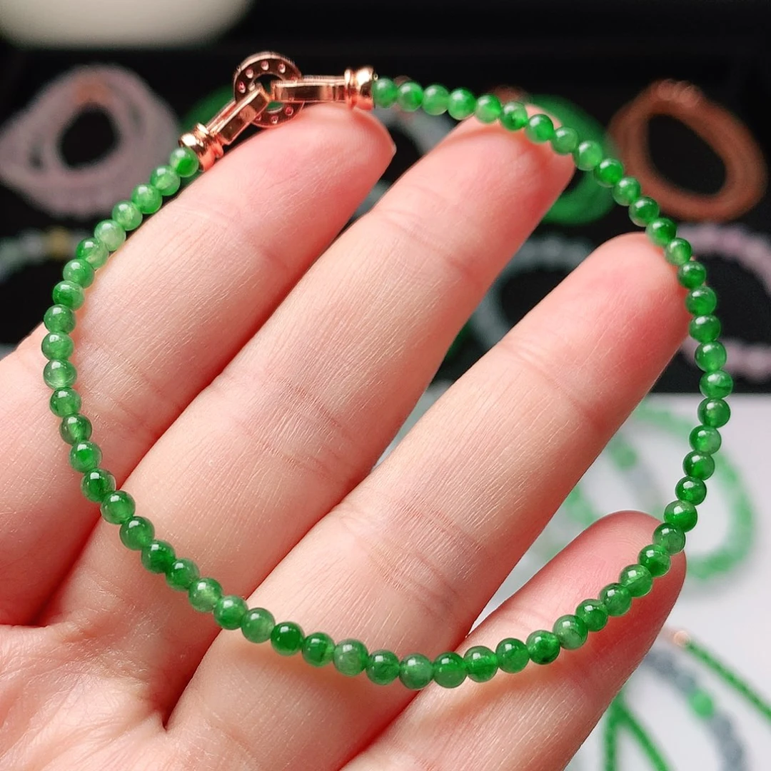 翡翠未镶嵌手链翡翠