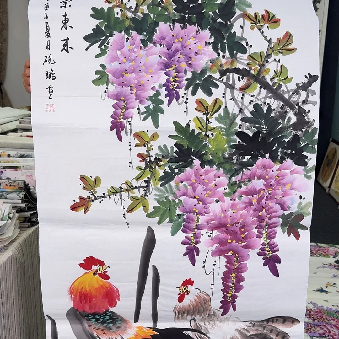 纯手绘的好看作品