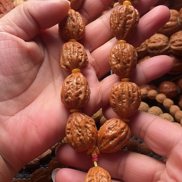 手串文玩核桃粗筋八棱