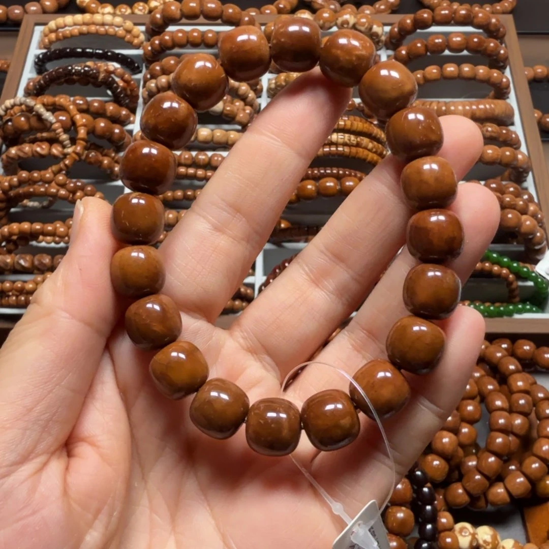 库克手串库克菩提11*12老型珠有冰裂纹介意者慎拍