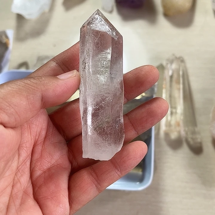 梧***雨水晶珠宝半成品未镶嵌