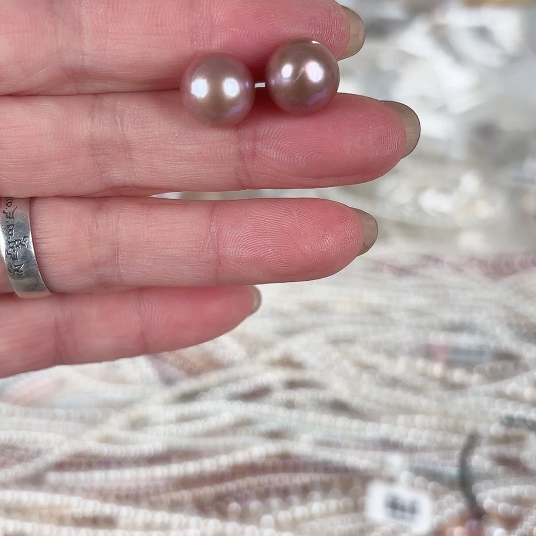 银S925镶嵌颈饰淡水珍珠